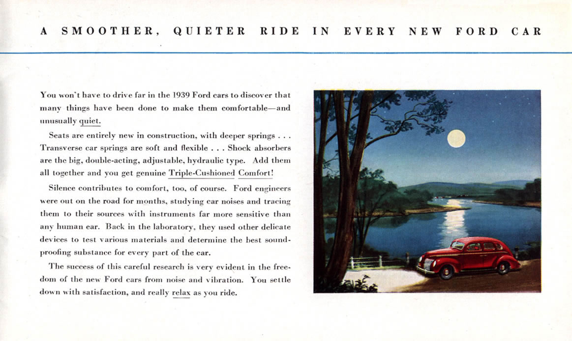 1939 Ford Brochure Page 10